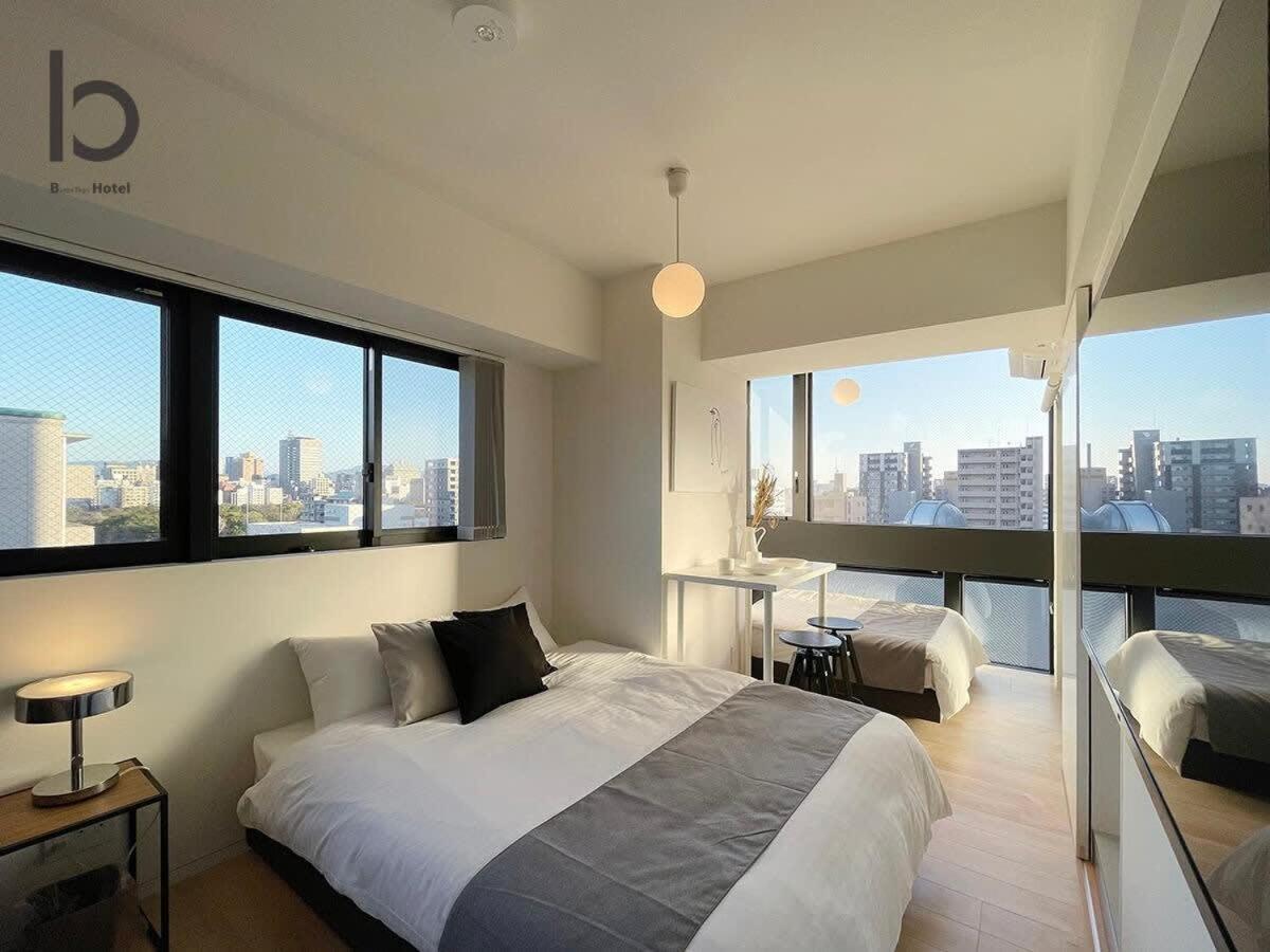 Bhotel Nekoyard - Comfortable Studio, Easy Walk To Peace Park Hirosima Kültér fotó